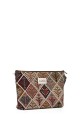 La Matilda - Grande Pochette trousse maquillage textile ROMBO BOTANIC M105-50