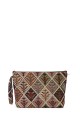 La Matilda - Grande Pochette trousse maquillage textile ROMBO BOTANIC M105-50