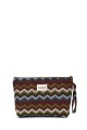 La Matilda - Grande Pochette trousse maquillage textile ZIGZAG VINTAGE M115-51