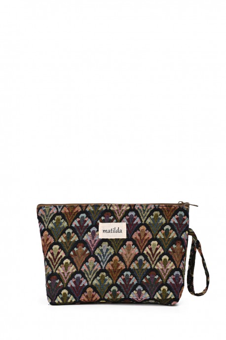 La Matilda - Grande Pochette trousse maquillage textile CAMINO M115-52