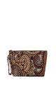 La Matilda - Grande Pochette trousse maquillage textile PAISLEY M115-55