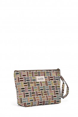 La Matilda - Large textile pouch makeup bag VIDA M115-62