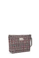 La Matilda - Large textile pouch makeup bag TARTAR AZUL M115-67