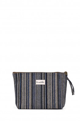 La Matilda - Grande Pochette trousse maquillage textile Línea Agua M115-87