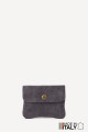 Nubuck-style leather coin purse ZE-8001-NUB