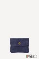 Nubuck-style leather coin purse ZE-8001-NUB