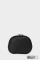ZE-8006-LM-DG-FLP002 Porte-monnaie cuir brioche motif Léopard imprimé sur peau poilu