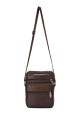 Sacoche reporter en croûte de cuir KJ8605