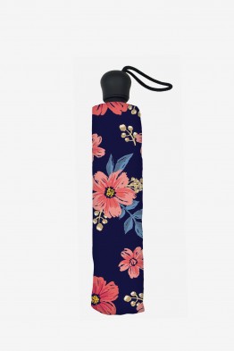 7325 Automatic folding umbrella flowers pattern - Neyrat