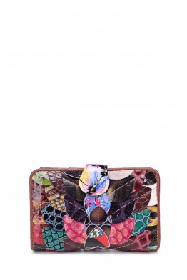 KJ1018-VC Porte-monnaie patchwork