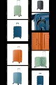 ELITE FJORD Set de 3 Valise trolley Polypropylène