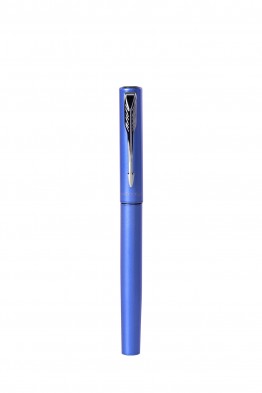 Parker Vector Xl Plume Bleu Chrome - pointe fine - 2130438