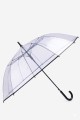 RST688-B PARAPLUIE CANNE TRANSPARENT AUTOMATIQUE "RST" NOIR