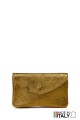 Porte-monnaie Pochette cuir métallisé ZE-8002