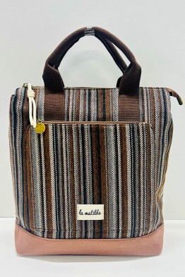 M127-2-88 La Matilda Backpack Línea Arena