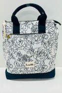 M127-2-BLACK-ROSE La Matilda Sac à dos Black Rose