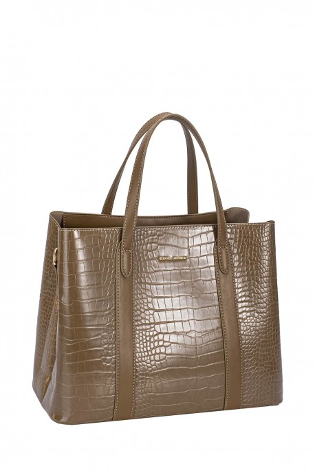 CM7692-1 David Jones handbag : colour:WARM TAUPE