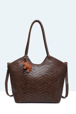 28930-BV Braided pattern Handbag