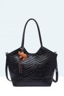 28930-BV Braided pattern Handbag