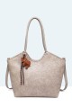28930-BV Braided pattern Handbag