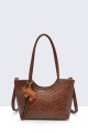 28931-BV Braided pattern Handbag