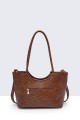 28931-BV Braided pattern Handbag