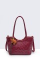 28931-BV Braided pattern Handbag
