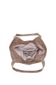 28937-BV Suede-effect handbag with studs