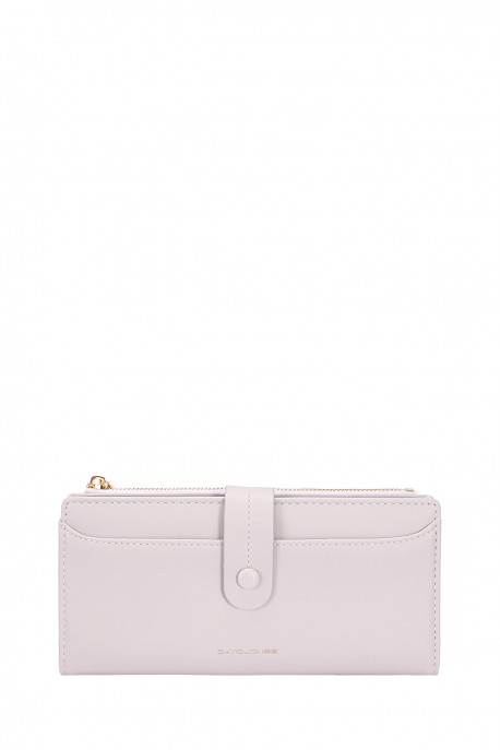Portefeuille Porte-monnaie David Jones P162-1 : couleur:Neige Lilas (Snow Lilac)