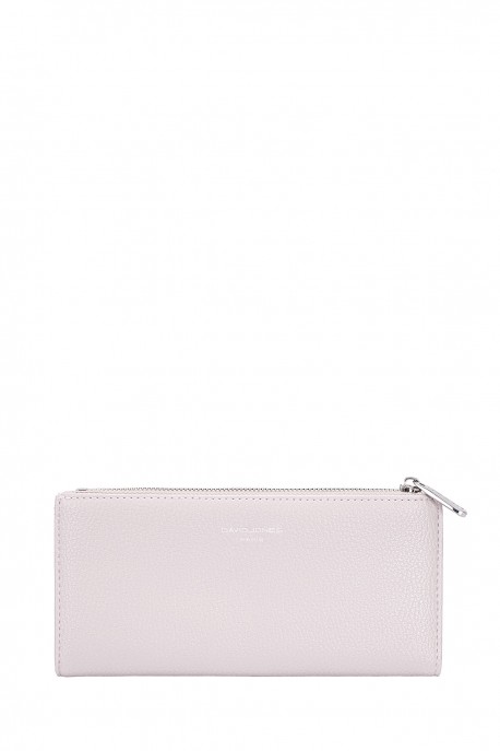 DJ0086-2 Portefeuille synthétique David Jones : couleur:Neige Lilas (Snow Lilac)