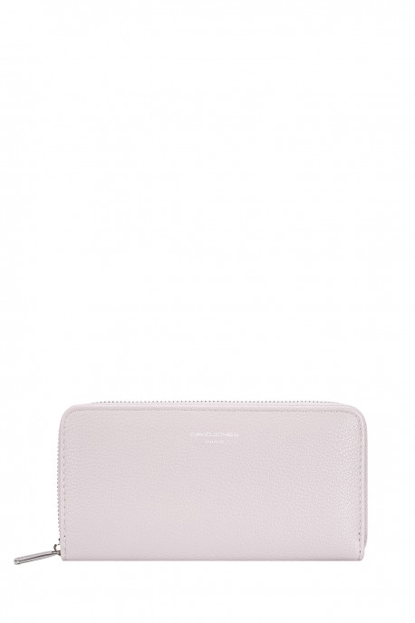 P169-510 Portefeuille synthétique David Jones : couleur:Neige Lilas (Snow Lilac)
