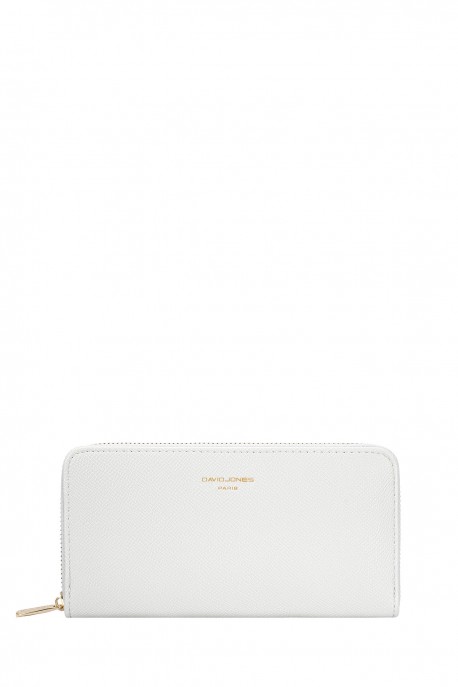 P160-510A Synthetic Crossgrain Wallet David Jones : colour:Cloud Celadon