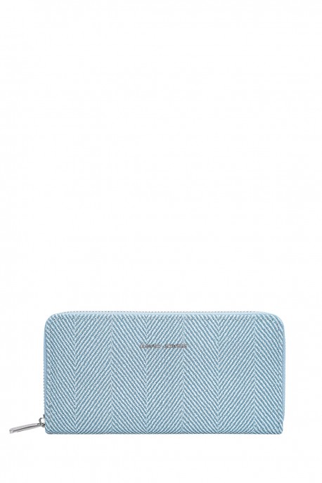 P170-510 Portefeuille synthétique David Jones : couleur:Bleu (Blue)