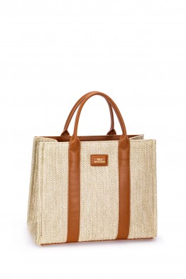 CM6960H Sac à main paille synthétique David Jones