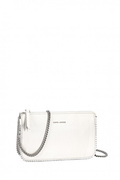 CM8212 David Jones Chain shoulder clutch bag : colour:Coconut cream