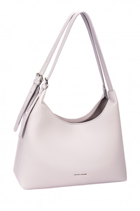 CM8213 Sac épaule hobo David Jones : couleur:Neige Lilas (Snow Lilac)