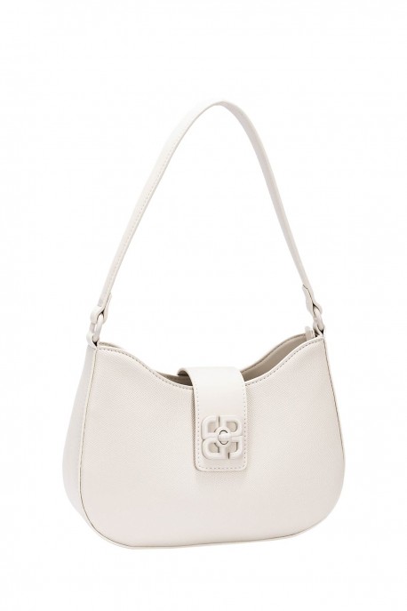 CM8215 Sac épaule hobo David Jones : couleur:Lait d'amande (Almond Milk)