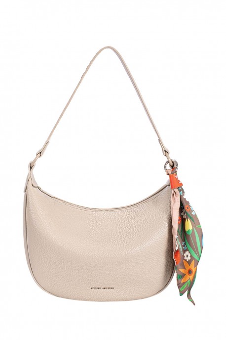 CM8232 Sac épaule hobo David Jones : couleur:Beige Oxford (OXFORD TAN)