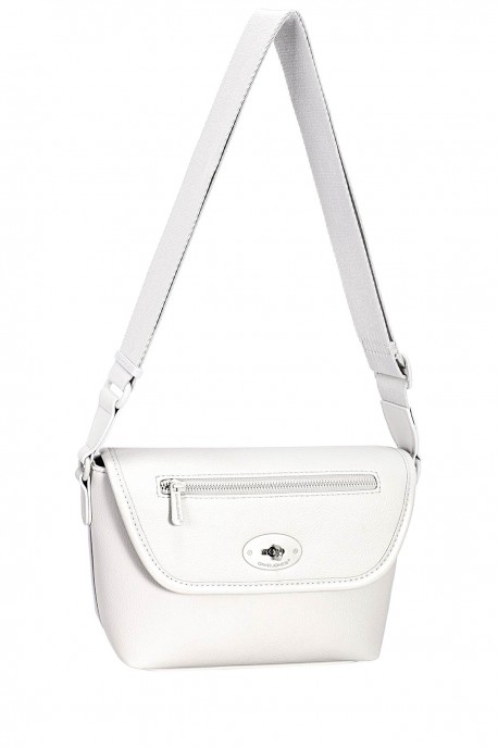 David Jones Shoulder Crossbody Bag CM8247 : colour:Coconut cream