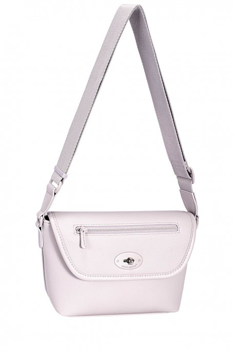 Sac épaule bandoulière David Jones CM8247 : couleur:Neige Lilas (Snow Lilac)