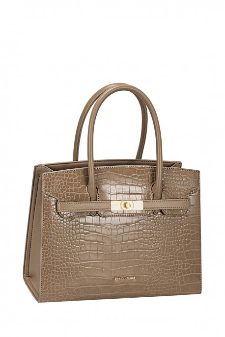 CM8250A Sac à main David Jones : couleur:Taupe chaud (WARM TAUPE)