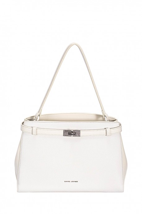 CM8266A David Jones Handbag : colour:Coconut cream