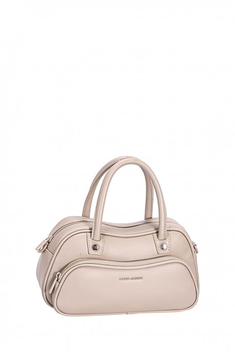 CM8288 Sac à main polochon David Jones : couleur:Beige Oxford (OXFORD TAN)