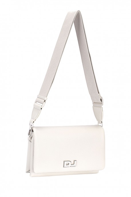 CM8295 Flap Crossbody Bag David Jones : colour:Coconut cream