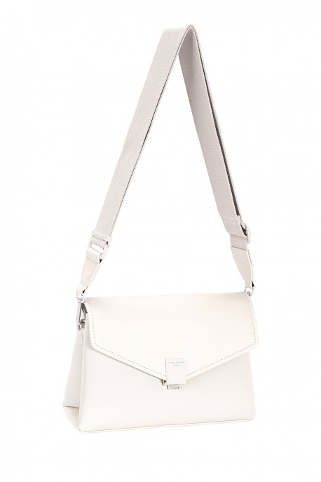 CM8298 Flap Crossbody Bag David Jones : colour:Coconut cream