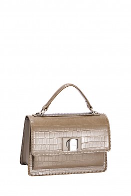 CM8300 Sac à main à rabat croco David Jones