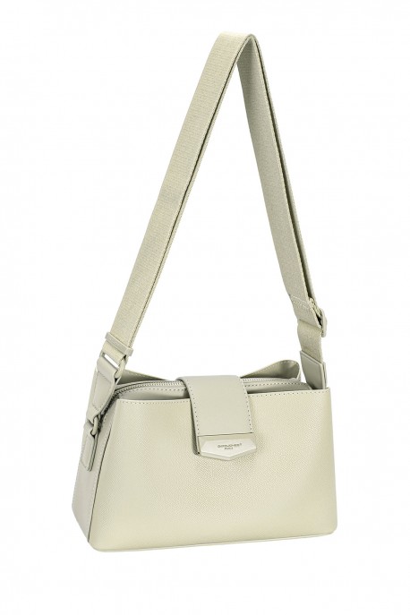 CM8303 Trapeze Crossbody Bag David Jones : colour:Fair Green