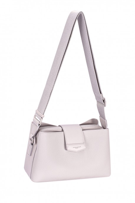 CM8303 Trapeze Crossbody Bag David Jones : colour:Snow Lilac
