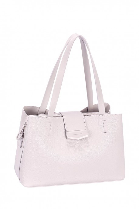 CM8304 Sac à main Trapèze David Jones : couleur:Neige Lilas (Snow Lilac)