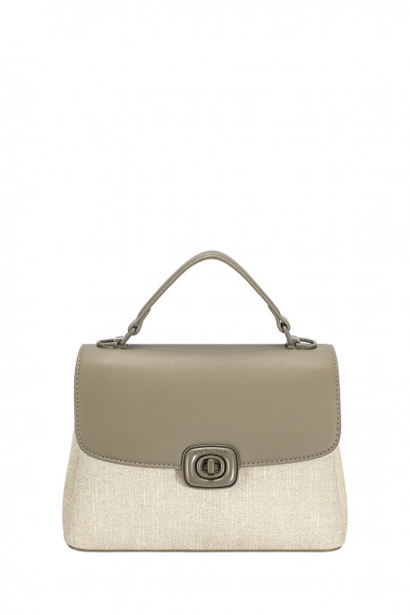 CM8315 Flap Handbag David Jones : colour:Beige